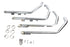 V-Twin Factory Sample MCM Illusion Drag Pipe Set Chrome - 30-2453