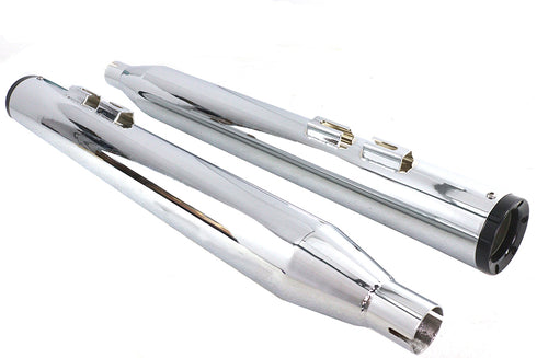 V-Twin Factory Sample Wyatt Gatling Muffler Set - 30-2454