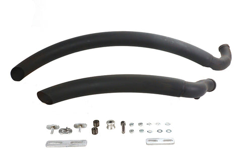 V-Twin Factory Sample Wyatt Gatling Street Sweeper Exhaust Pipe Set - 30-2457