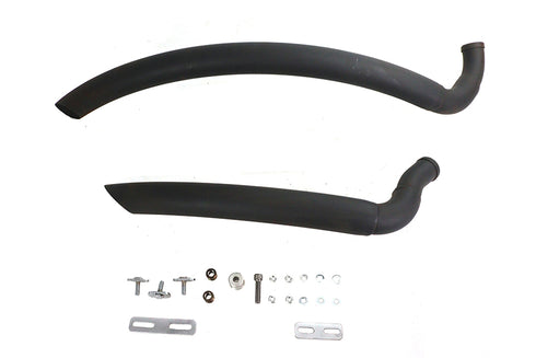 V-Twin Factory Sample Wyatt Gatling Street Sweeper Exhaust Pipe Set - 30-2457