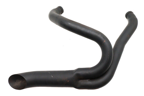 Wyatt Gatling Factory Sample Black Wyatt Gatling 2 into 1 Exhaust Pipe - 30-2460