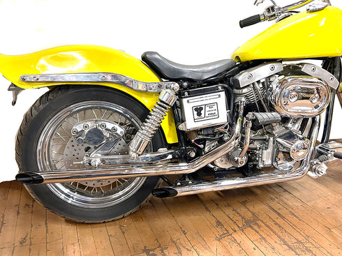 MCM MCM Exhaust Drag Pipe Set with Black Tips - 30-3101