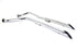 MCM MCM Exhaust Drag Pipe Set with Black Tips - 30-3101
