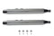 V-Twin Muffler Set With Chrome Long Tapered End Tips - 30-3110