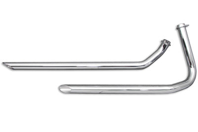 Paughco 1-3/4 inch Rigid Shotgun Exhaust Drag Pipe Set - 30-3155