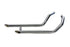 Paughco Exhaust Drag Pipe Set Slash Cut - 30-3157