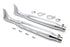 V-Twin Chrome Fishtail Muffler Kit 30 inch - 30-3185