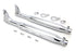 V-Twin Chrome Fishtail Muffler Kit 30 inch - 30-3185