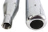 V-Twin 4 inch Muffler Set with Chrome Hollow Point End Tips - 30-3195