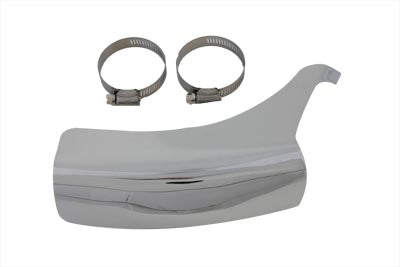 V-Twin Left Vertical Exhaust Heat Shield - 30-3220