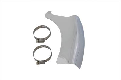 V-Twin Left Vertical Exhaust Heat Shield - 30-3220
