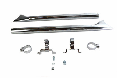 V-Twin Wyatt Gatling Straight Fishtail Kit - 30-3251