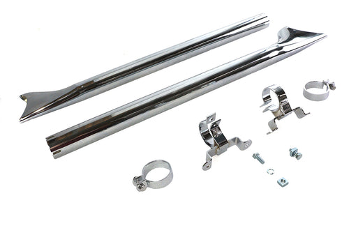 V-Twin Wyatt Gatling Straight Fishtail Kit - 30-3251