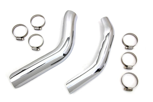 V-Twin Drag Exhaust Heat Shield Set - 30-3360