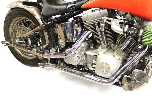 V-Twin Goose Style Drag Pipes Set - 30-3394