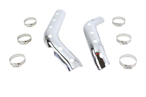 V-Twin XL Heat Shield Set Chrome - 30-3500
