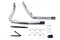 V-Twin Factory Sample MCM 2-1/4 inch Vortex Drag Pipe Set - 30-7057