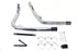 V-Twin Factory Sample MCM 2-1/4 inch Vortex Drag Pipe Set - 30-7057