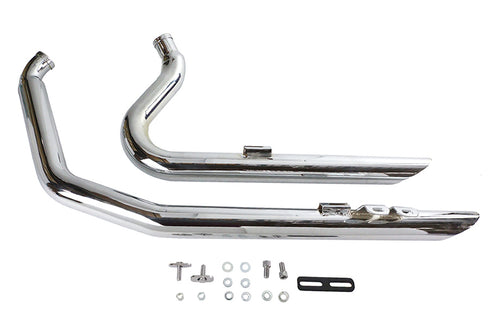 V-Twin Factory Sample Wyatt Gatling Drag Exhaust Pipe Set - 30-7059