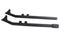 V-Twin FLT Upsweep Straight Fishtail Set Black - 30-7962