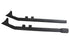 V-Twin FLT Upsweep Straight Fishtail Set Black - 30-7962