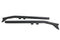 V-Twin FLT Upsweep Straight Fishtail Set Black - 30-7977
