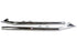 V-Twin FLT Upsweep Straight Fishtail Set Chrome - 30-7979