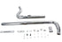 V-Twin Exhaust Drag Pipe Set Chrome Shotgun Style - 30-8113