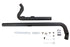 V-Twin Exhaust Drag Pipe Set Black Shotgun Style - 30-8116