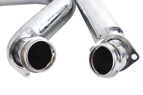 V-Twin Wyatt Gatling Exhaust Drag Pipe Set Down Slash Shorty - 30-8118