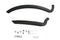 Wyatt Gatling Wyatt Gatling Street Sweeper Exhaust Pipe Set Black - 30-8132