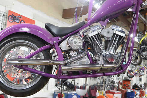 Paughco Softail Muffler Header Set - 30-9005