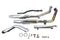 V-Twin FXR Muffler Pipe Set Evolution - 30-9010