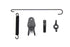 Colony Rear Brake Switch Pull Kit - 3002-5