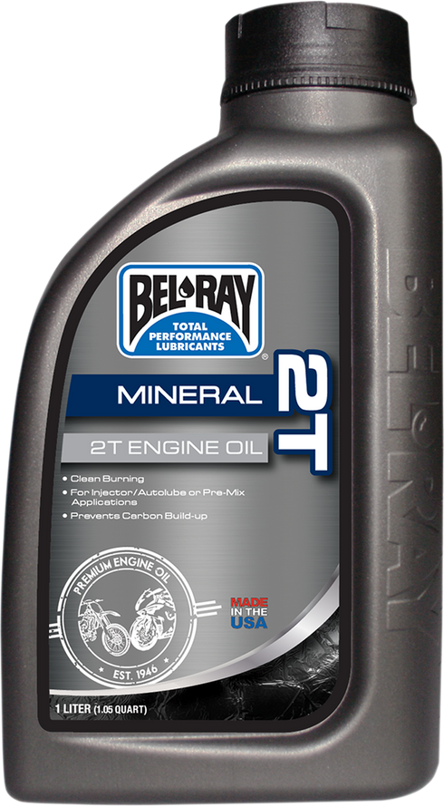 BEL-RAY 2T Mineral Oil - 1L 99010-B1LW