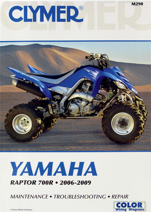 CLYMER Manual - Yamaha - YFM700 Raptor CM290