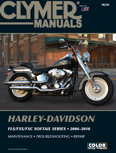 CLYMER Manual - Harley-Davidson - FLS / FXS / FXC Softail '06-'10 CM250