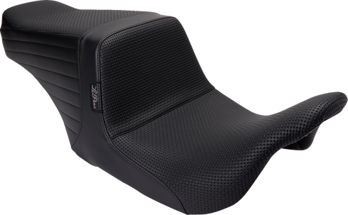 LE PERA Tailwhip Up Front Seat - Basketweave - Black - FL '08-'23 LKU-587BW