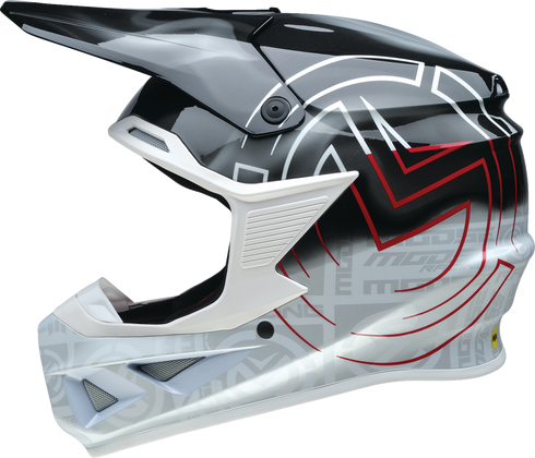 MOOSE OFFROAD F.I. 2.0 Helmet - Deceit - MIPS® - Black/White/Red - Large 0110-7992