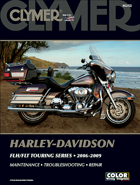 CLYMER Manual - Harley-Davidson - FLH / FLT Touring Series '06-'09 CM252