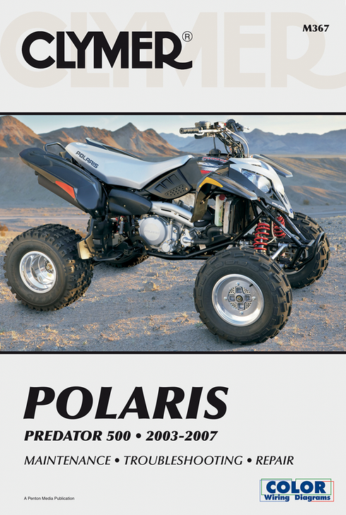 CLYMER CLYMER Manual - Polaris - 500 Predator '03-'07 CM367 - 4201-0207