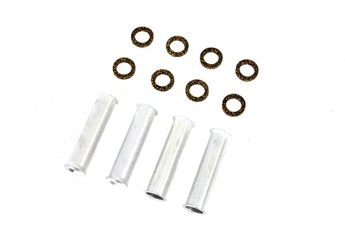 Colony Lower Pushrod Cover Kit Cadmium Plated - 3029-12