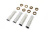 Colony Lower Pushrod Cover Kit Cadmium Plated - 3029-12