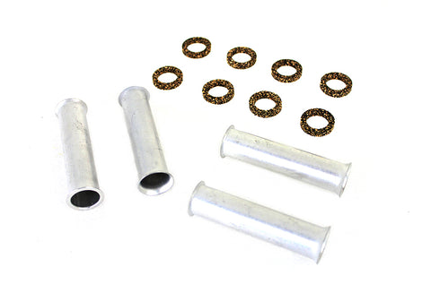 Colony Lower Pushrod Cover Kit Cadmium Plated - 3029-12