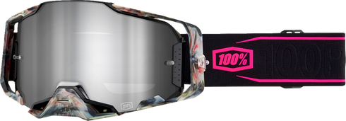 100% Armega Goggle - Sarcelle - Silver Mirror Lens 50005-00035