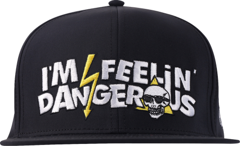 DEEGAN APPAREL Shocking Hat - Black/Yellow - One Size DMAHS3004BLYOS