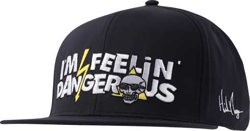 DEEGAN APPAREL Shocking Hat - Black/Yellow - One Size DMAHS3004BLYOS