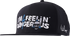 DEEGAN APPAREL Shocking Hat - Black/Blue - One Size DMAHS3004BBUOS