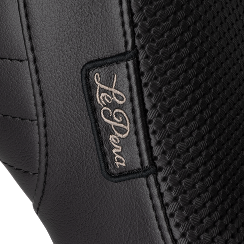 LE PERA Kickflip Daddy Long Legs Low Rider Seat - Basket Weave - Black - FL/FX '18-'24 LYR-590DLBW