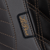 LE PERA Tailwhip Up Front Seat - Double Diamond w/ Chestnut Thread - Black - FLSB/FXLR '18-'24 LYRU-580DD-CHET